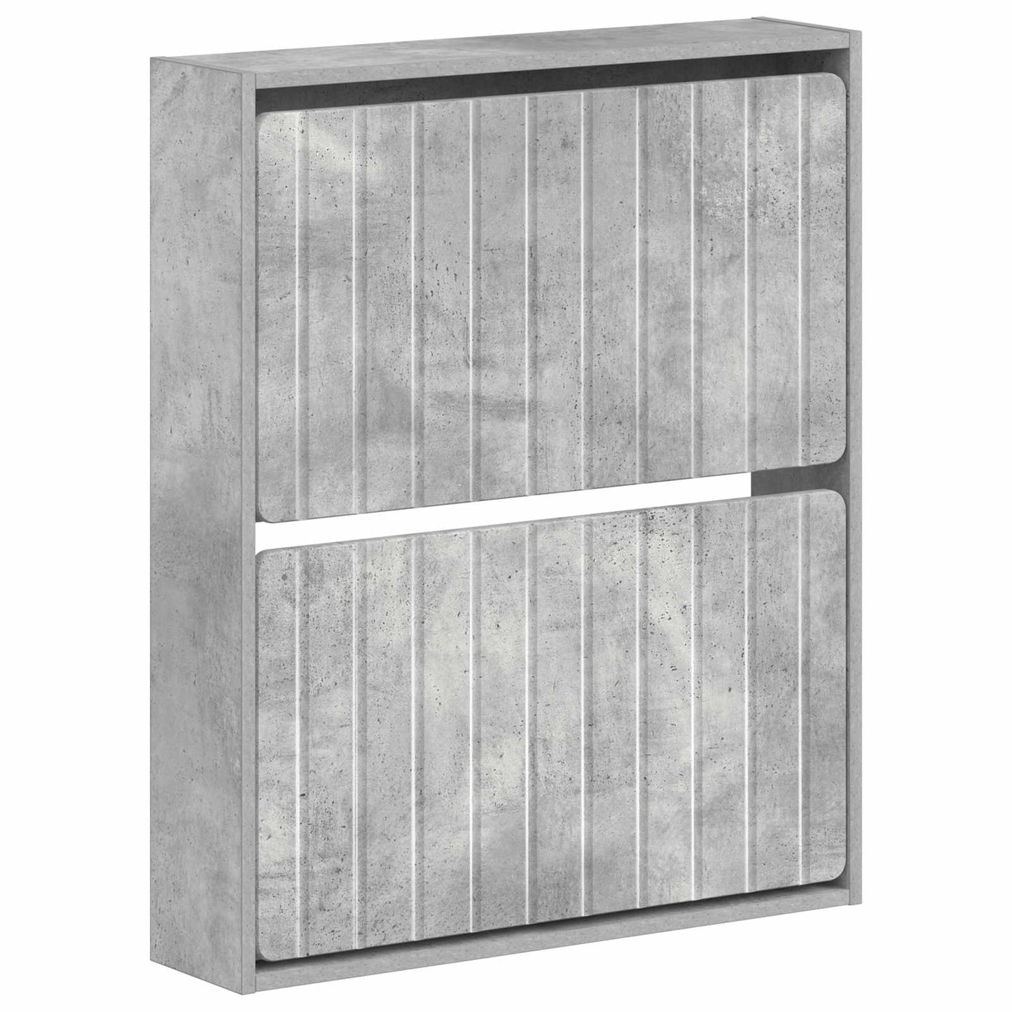 Vegghengt skoskap ZWOLLE 71 x 17 x 86 cm Konstruert tre