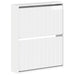 Vegghengt skoskap ZWOLLE 71 x 17 x 86 cm Konstruert tre