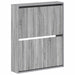 Vegghengt skoskap ZWOLLE 71 x 17 x 86 cm Konstruert tre