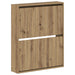 Vegghengt skoskap ZWOLLE 71 x 17 x 86 cm Konstruert tre