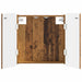 Dartbrettskap ZWOLLE Gammelt tre 52,5 x 10,5 x 57,5 cm