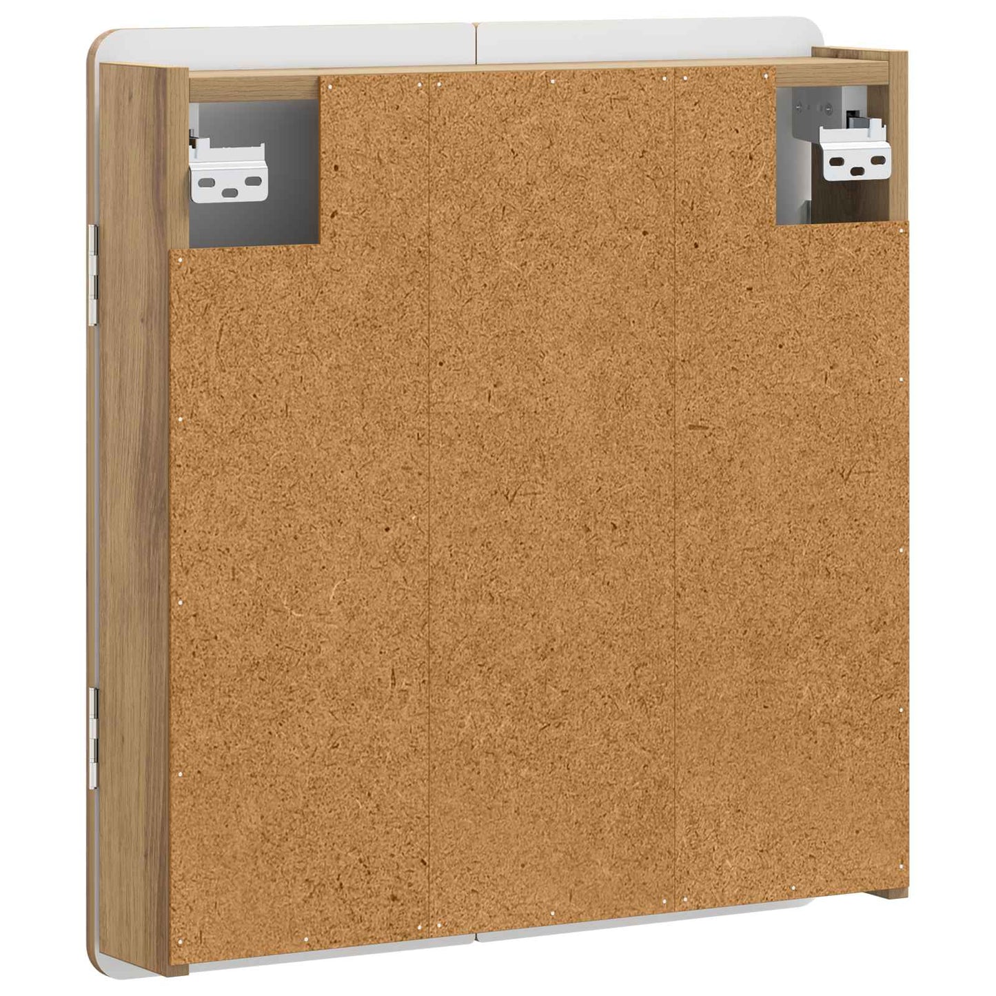 Dartbrettskap ZWOLLE Artisan eik 52,5 x 10,5 x 57,5 cm