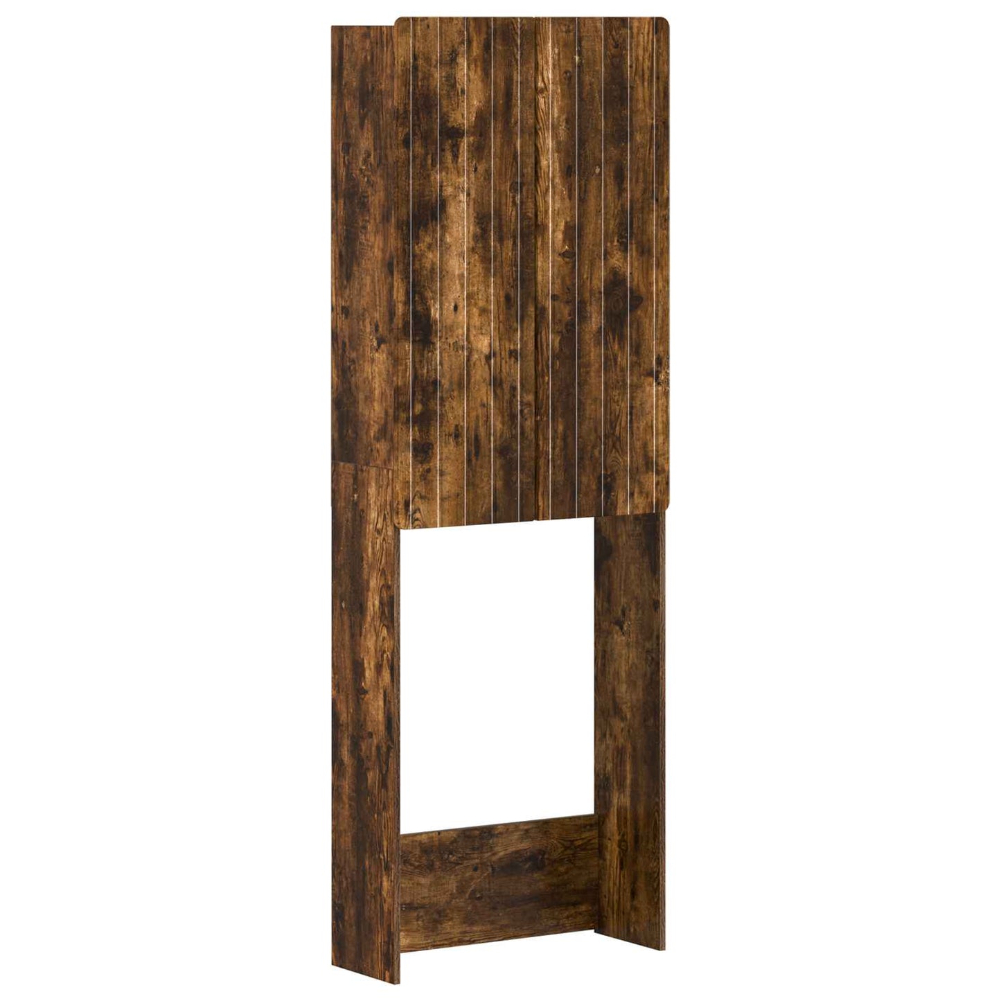 Toalett skap ZWOLLE Røkt Eik 66 x 25,5 x 190 cm Konstruert tre