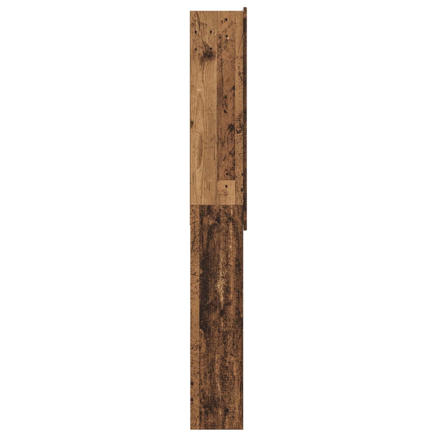 Toalett skap ZWOLLE Gammelt tre 66 x 25,5 x 190 cm