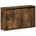 Vegghengt skoskap ARNHEM 71 x 17 x 43 cm Konstruert tre
