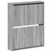 Vegghengt skoskap ARNHEM 71 x 17 x 86 cm Konstruert tre