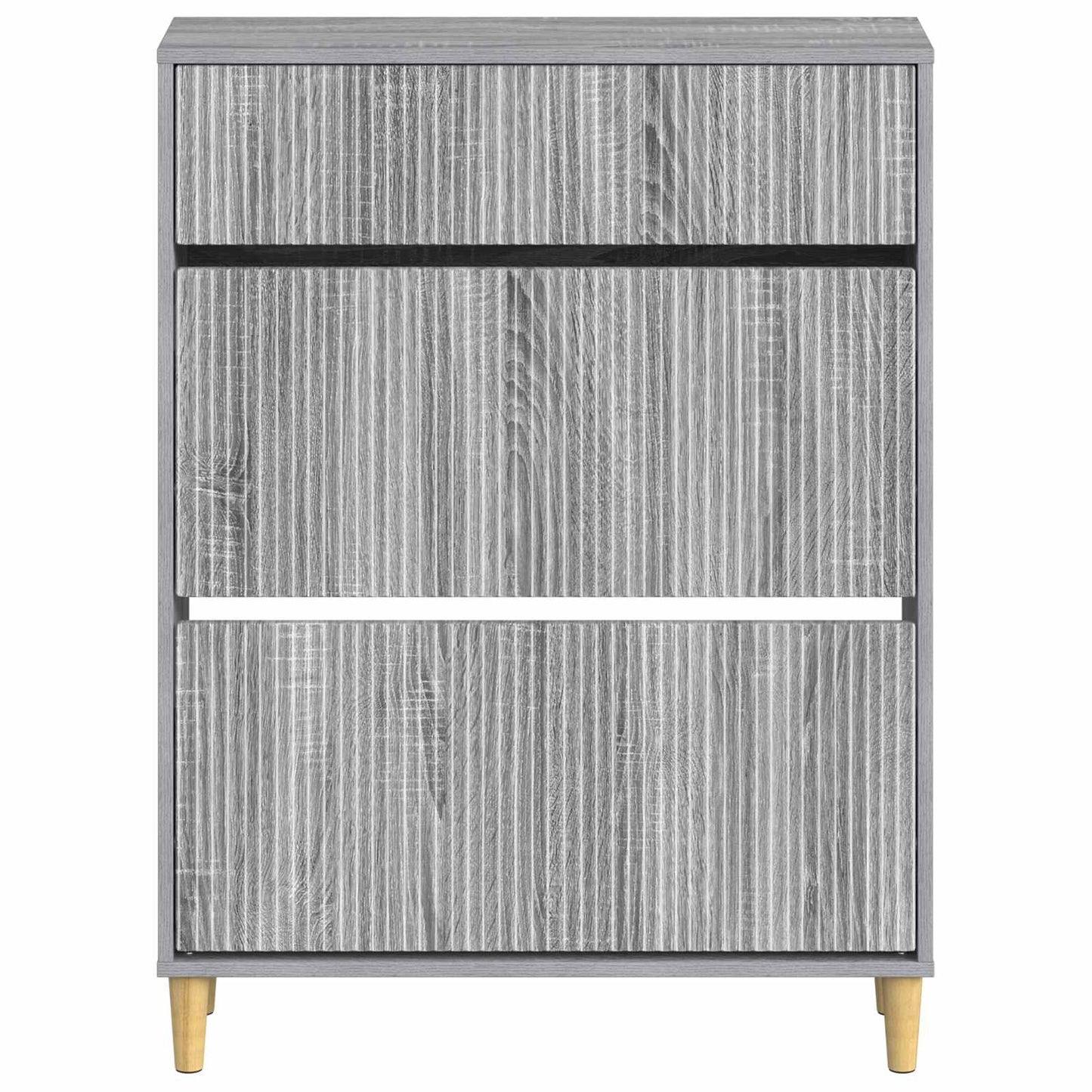 Sko Skap ARNHEM 78 x 24 x 103 cm Konstruert tre Grå Sonoma