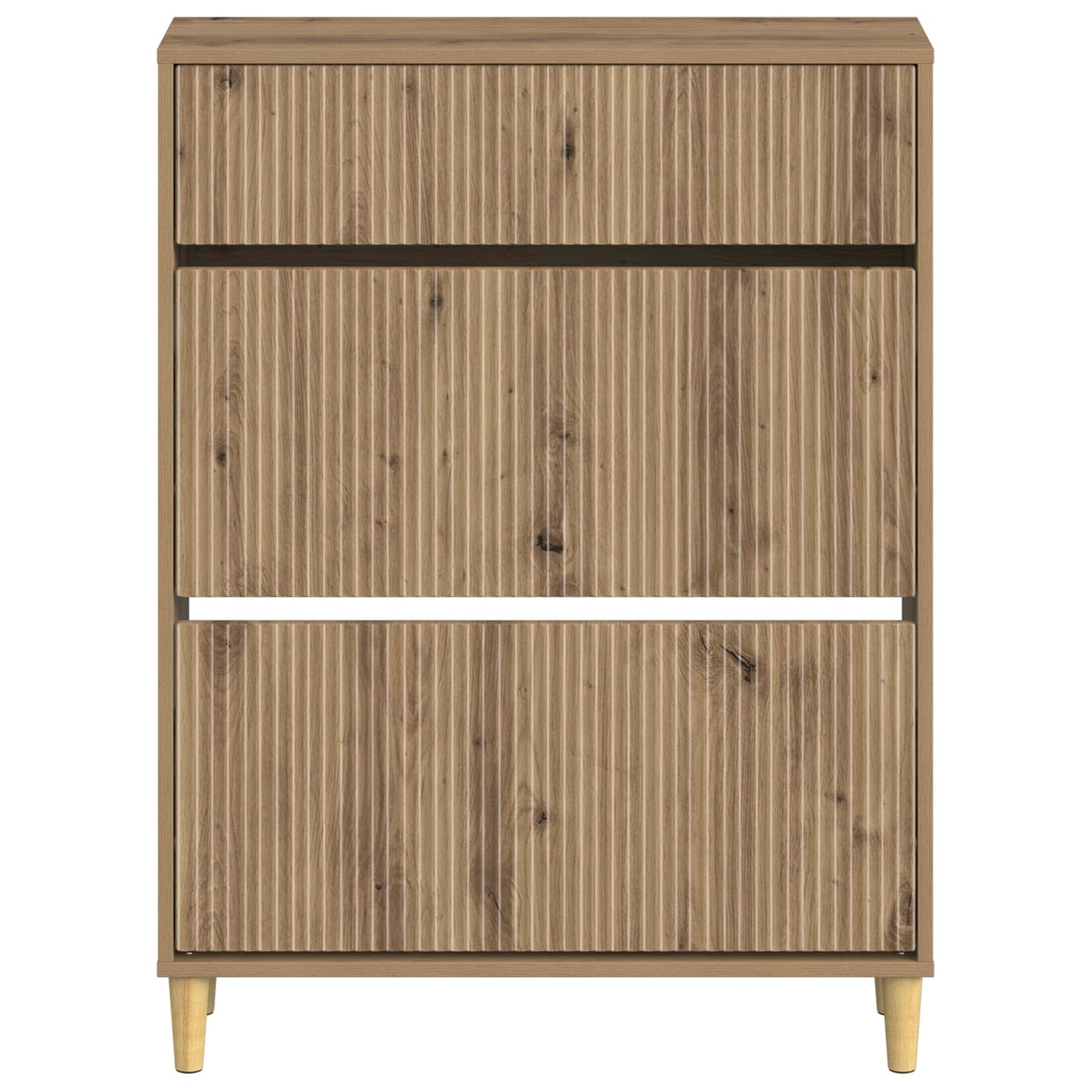 Sko Skap ARNHEM 78 x 24 x 103 cm Konstruert tre Artisan eik