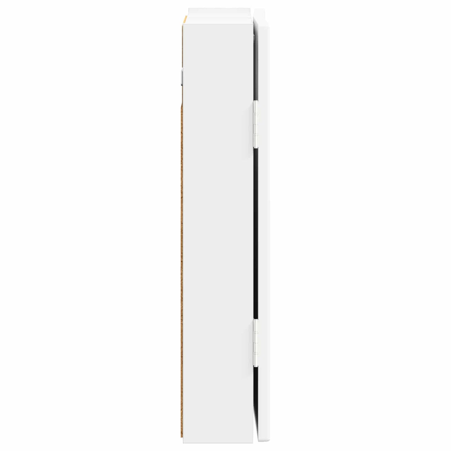 Dartbrettskap ARNHEM Høgglans hvit 52,5 x 10,5 x 53,5 cm