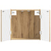 Dartbrettskap ARNHEM Artisan eik 52,5 x 10,5 x 53,5 cm