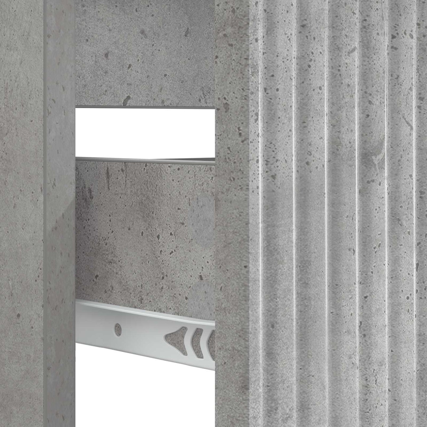 Baderomsvaskeskap HAARLEM Betonggrå 82 x 41 x 58,5 cm