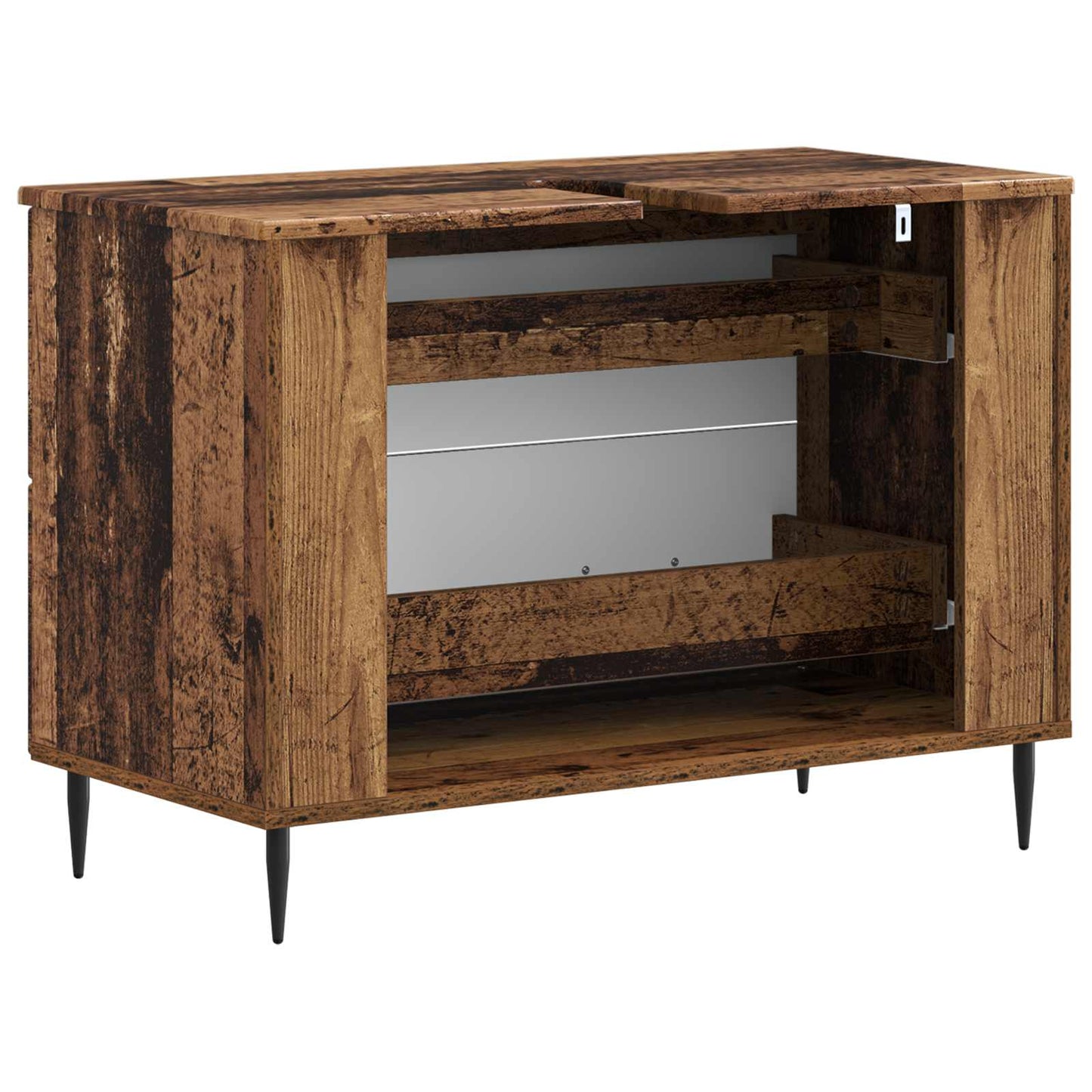 Baderomsvaskeskap HAARLEM Gammelt tre 82 x 41 x 58,5 cm