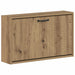 Vegghengt skoskap HAARLEM 71 x 17 x 43 cm Konstruert tre