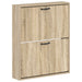 Vegghengt skoskap HAARLEM 71 x 17 x 86 cm Konstruert tre