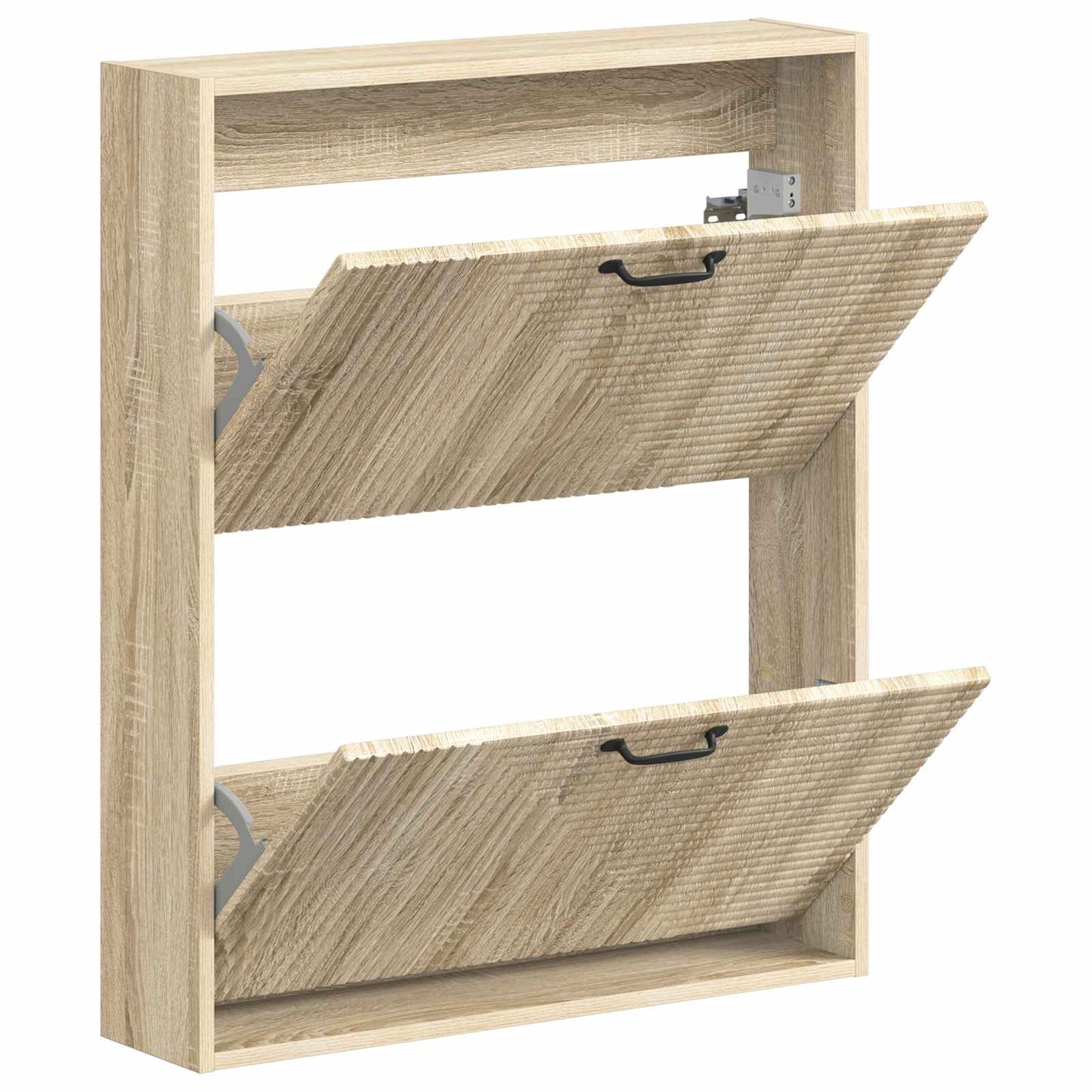 Vegghengt skoskap HAARLEM 71 x 17 x 86 cm Konstruert tre