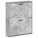 Vegghengt skoskap HAARLEM 71 x 17 x 86 cm Konstruert tre