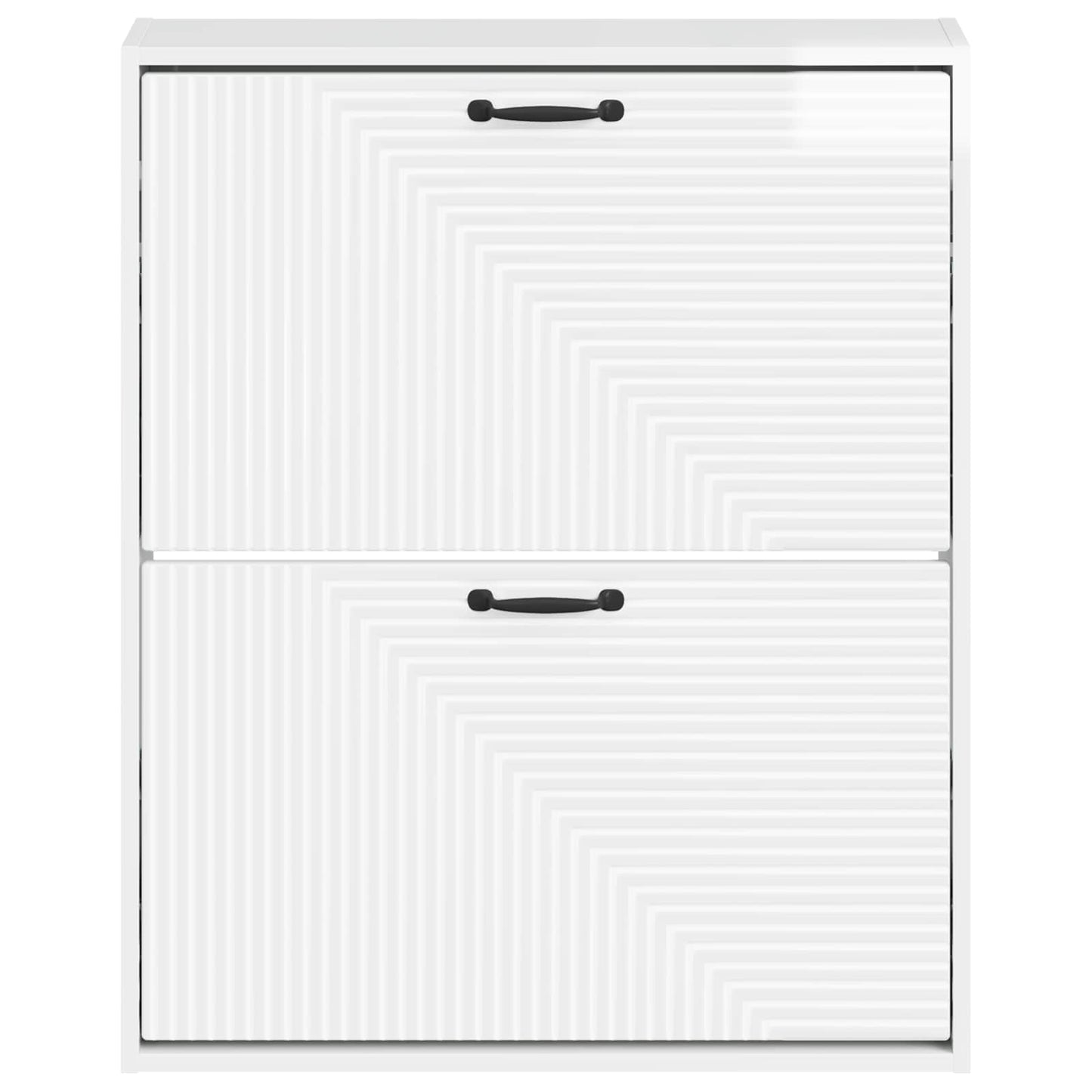 Vegghengt skoskap HAARLEM 71 x 17 x 86 cm Konstruert tre
