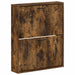 Vegghengt skoskap HAARLEM 71 x 17 x 86 cm Konstruert tre
