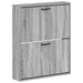 Vegghengt skoskap HAARLEM 71 x 17 x 86 cm Konstruert tre