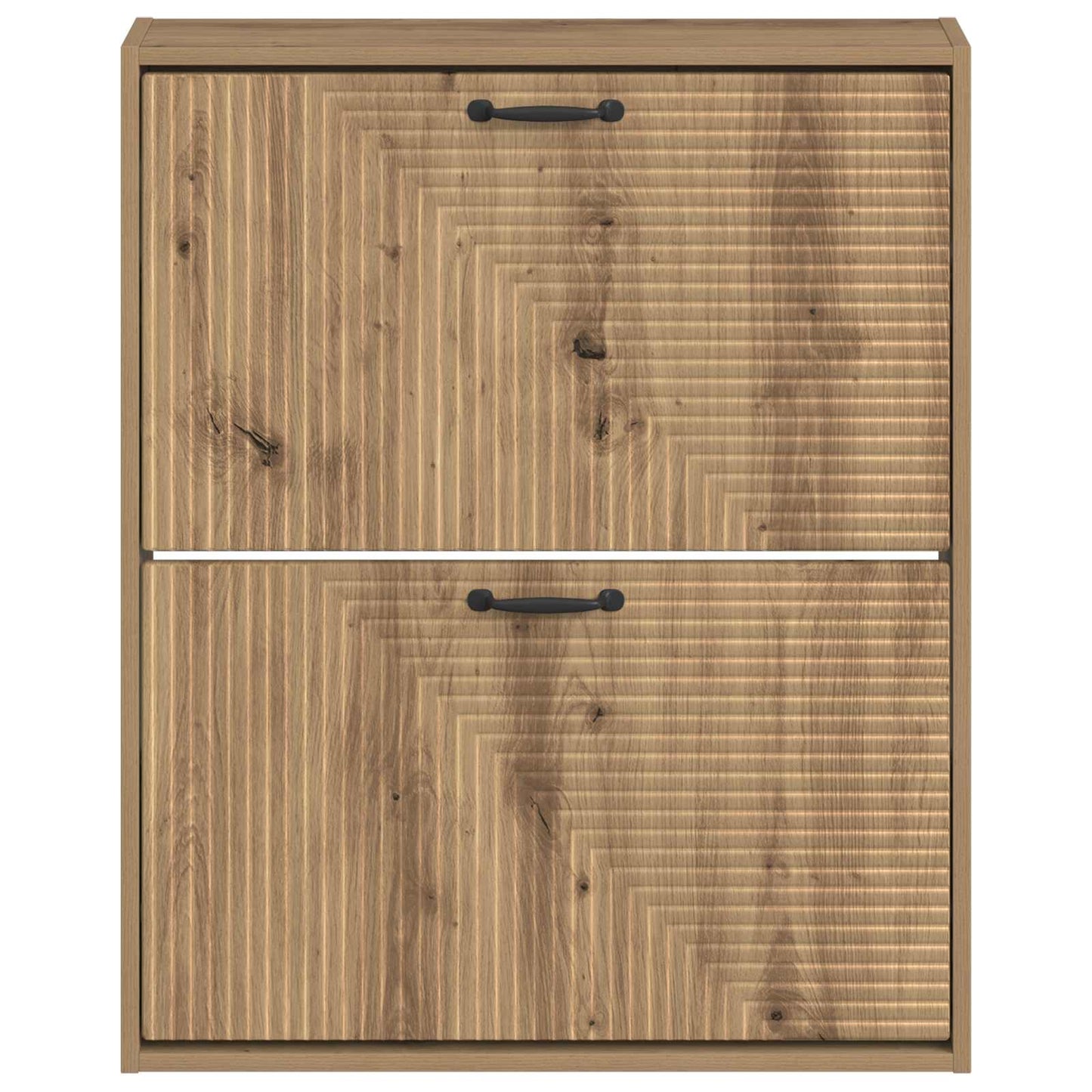 Vegghengt skoskap HAARLEM 71 x 17 x 86 cm Konstruert tre