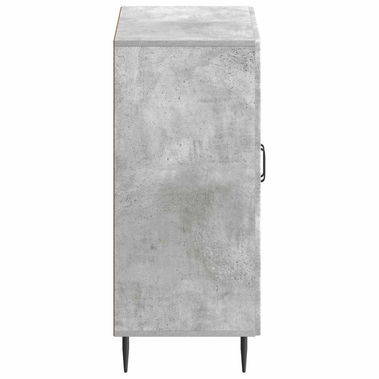 Sko Skap HAARLEM 59,5 x 39,5 x 89,5 cm Konstruert tre Betonggrå