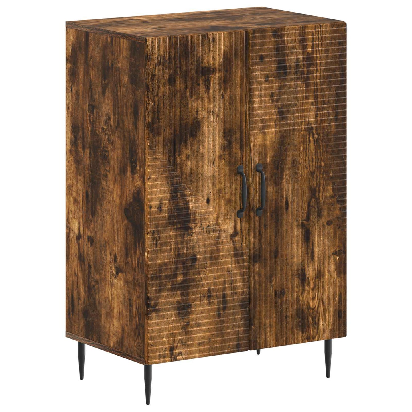 Sko Skap HAARLEM 59,5 x 39,5 x 89,5 cm Konstruert tre Røkt Eik