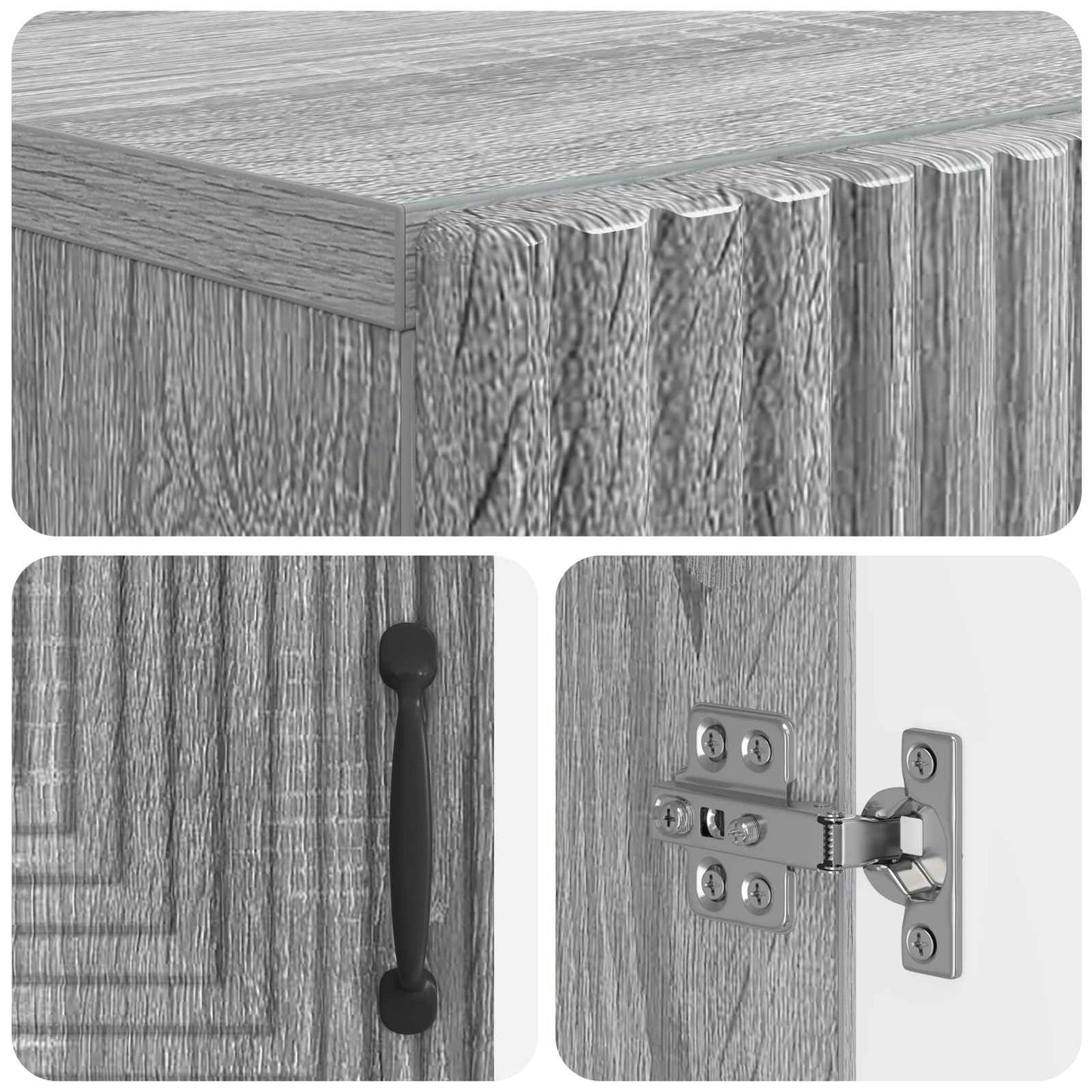 Sko Skap HAARLEM 59,5 x 39,5 x 89,5 cm Konstruert tre