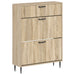 Sko Skap HAARLEM 78 x 24 x 103 cm Konstruert tre Sonoma eik