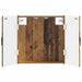 Dartbrettskap HAARLEM Gammelt tre 52,5 x 10,5 x 53,5 cm