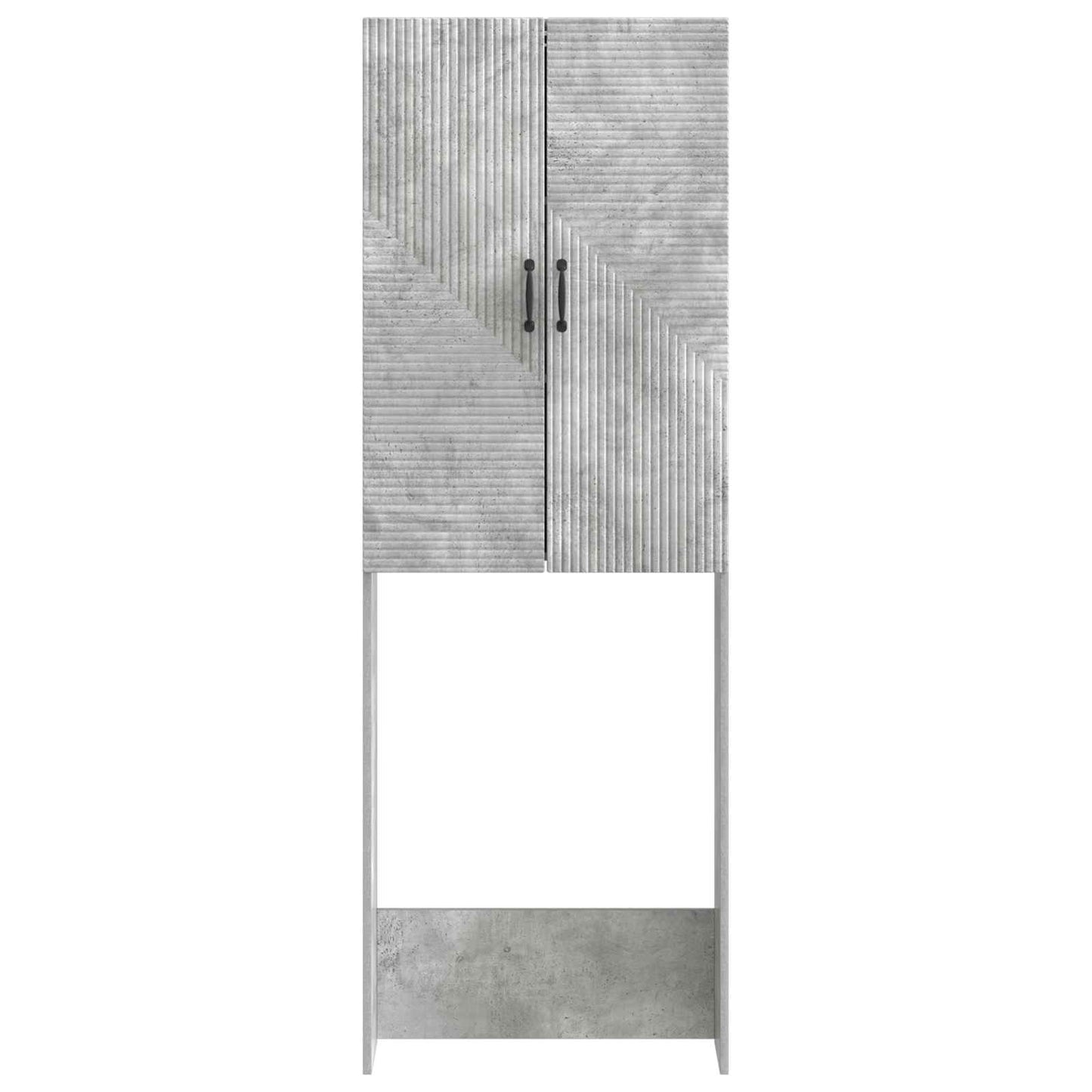Toalett skap HAARLEM Betonggrå 66 x 25,5 x 190 cm