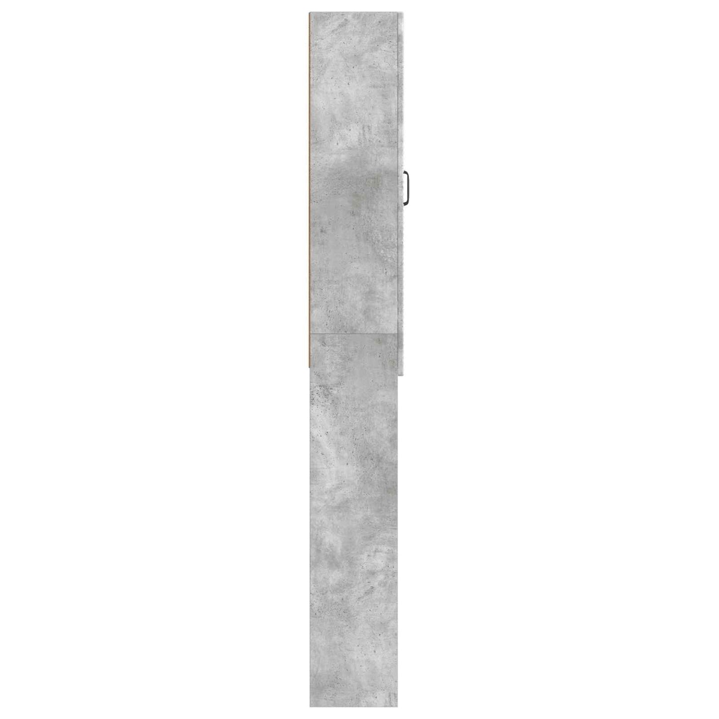 Toalett skap HAARLEM Betonggrå 66 x 25,5 x 190 cm