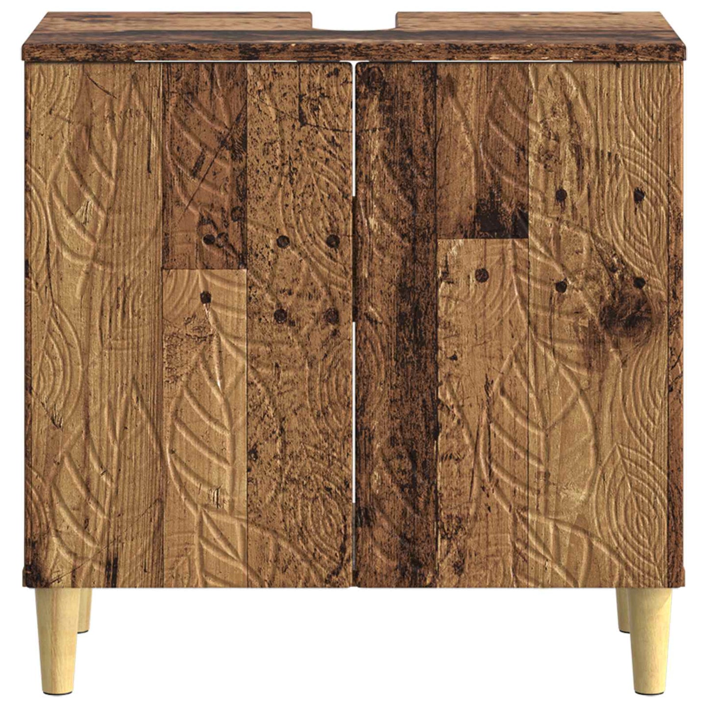 Baderomsvaskeskap DELFT Gammelt tre 59,5 x 31,5 x 59 cm