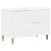 Baderomsvaskeskap DELFT Hvit 82 x 41 x 59 cm Konstruert tre