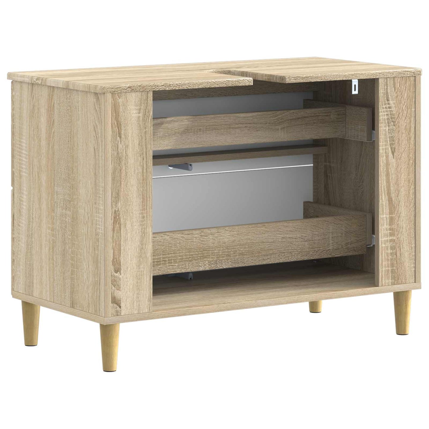 Baderomsvaskeskap DELFT Sonoma eik 82 x 41 x 59 cm