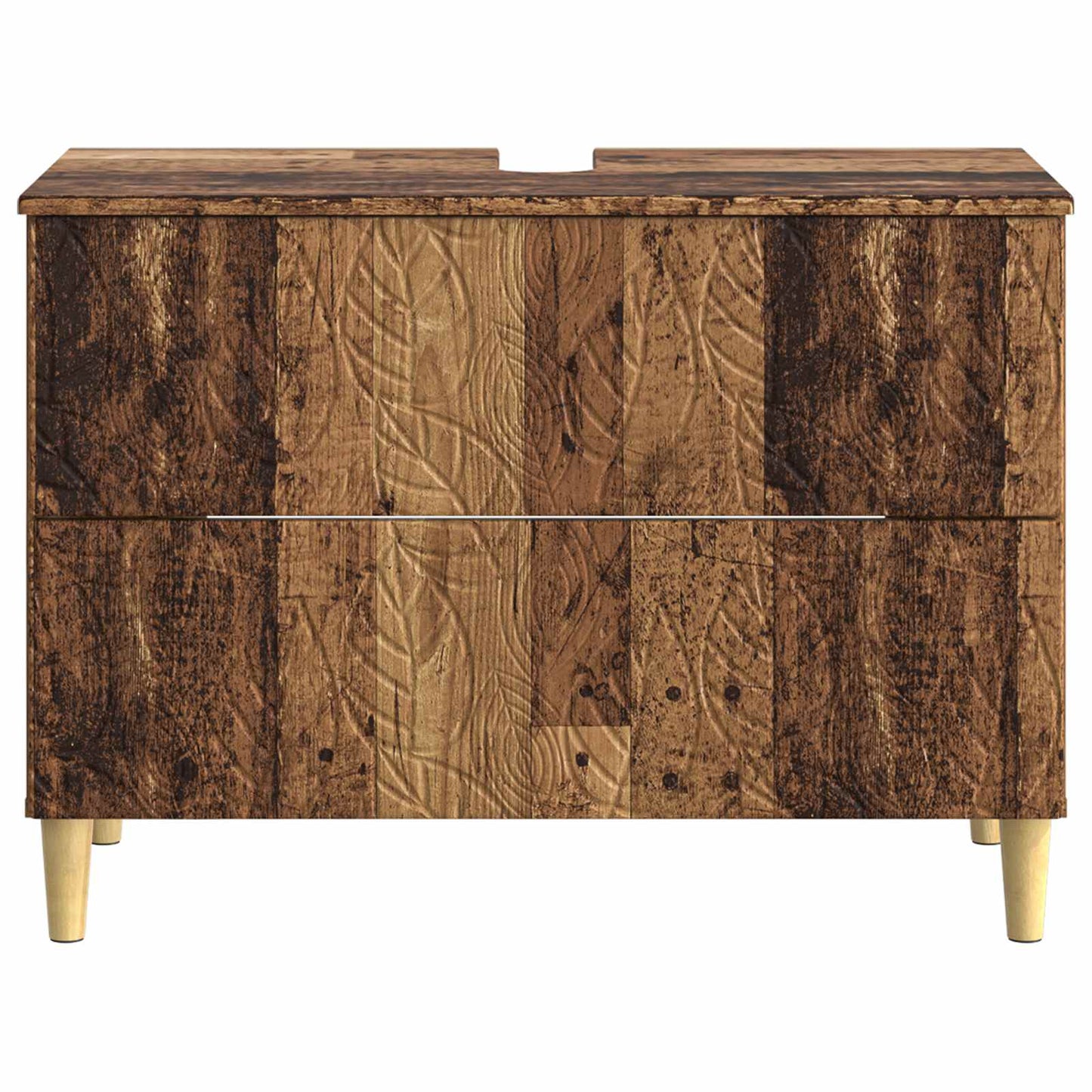 Baderomsvaskeskap DELFT Gammelt tre 82 x 41 x 59 cm