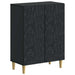 Baderom Oppbevaringsskap DELFT Svart 59,5 x 31 x 80 cm