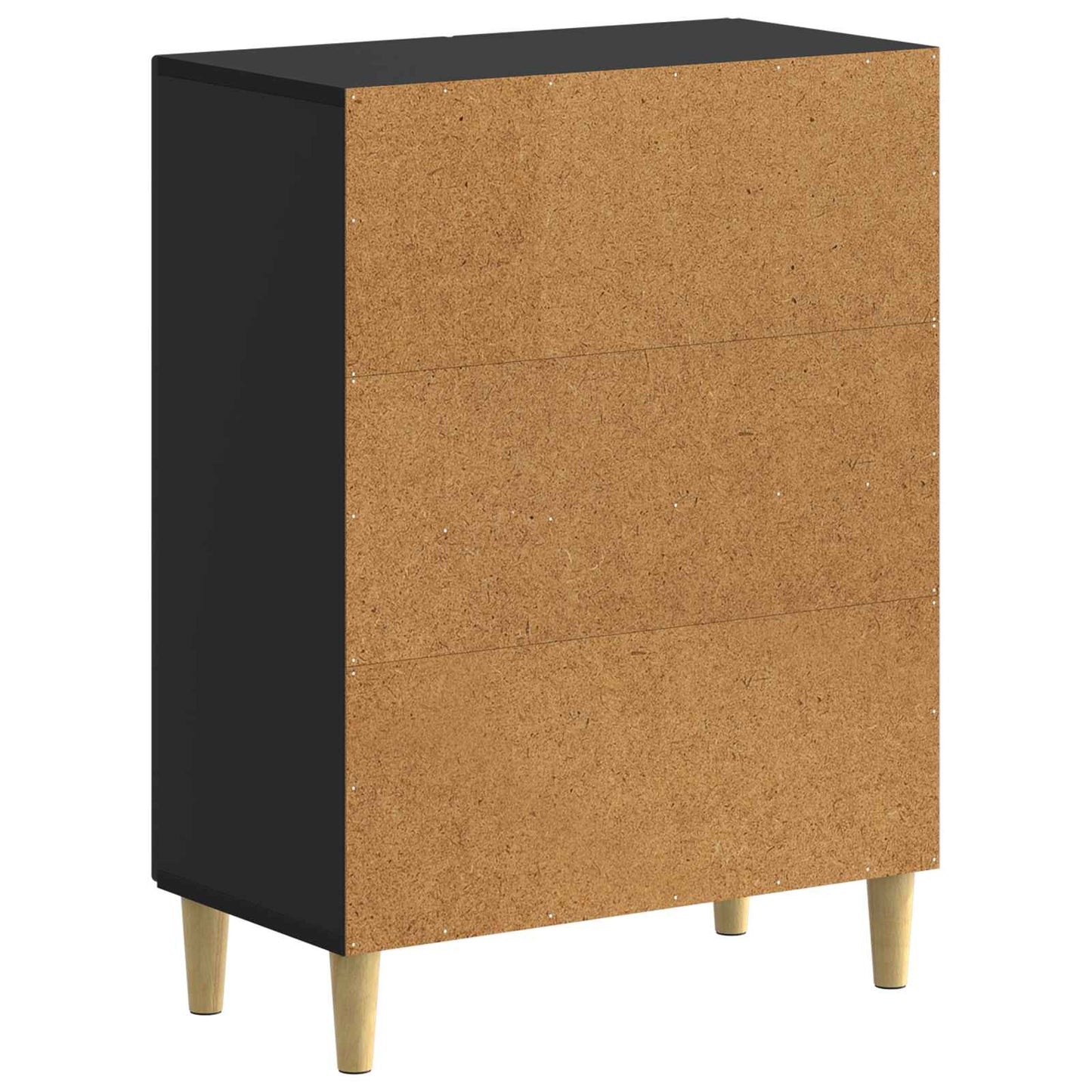 Baderom Oppbevaringsskap DELFT Svart 59,5 x 31 x 80 cm