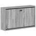 Vegghengt skoskap DELFT 71 x 17 x 43 cm Konstruert tre