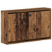 Vegghengt skoskap DELFT 71 x 17 x 43 cm Konstruert tre