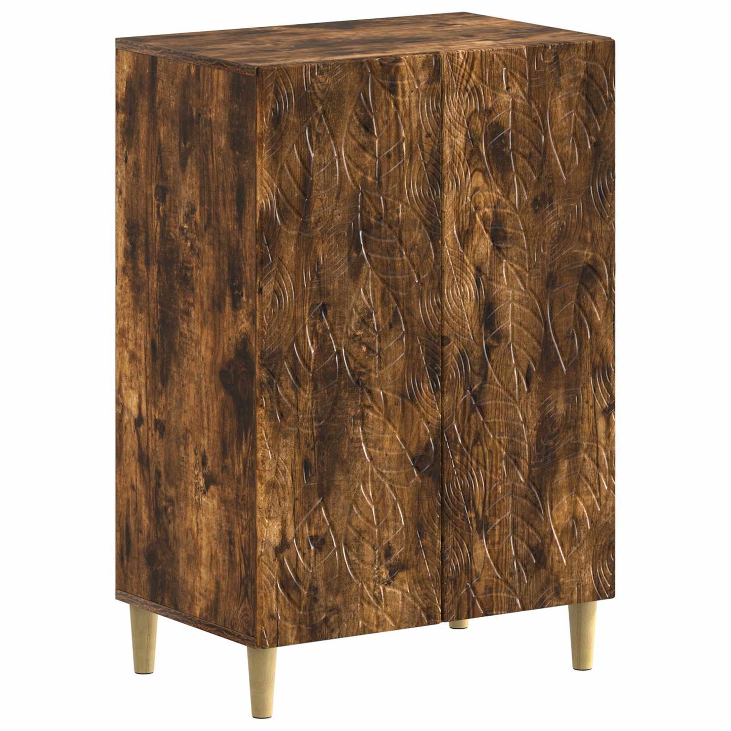 Sko Skap DELFT 59,5 x 39,5 x 90 cm Konstruert tre Røkt Eik