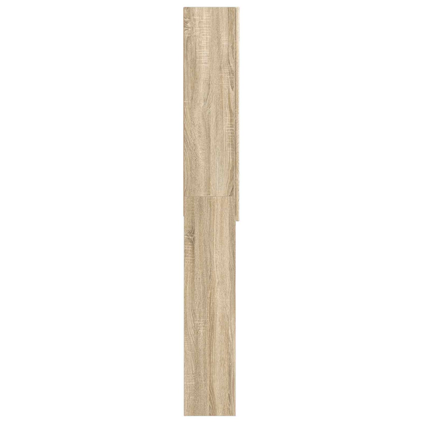 Toalett skap DELFT Sonoma eik 66 x 25,5 x 190 cm Konstruert tre