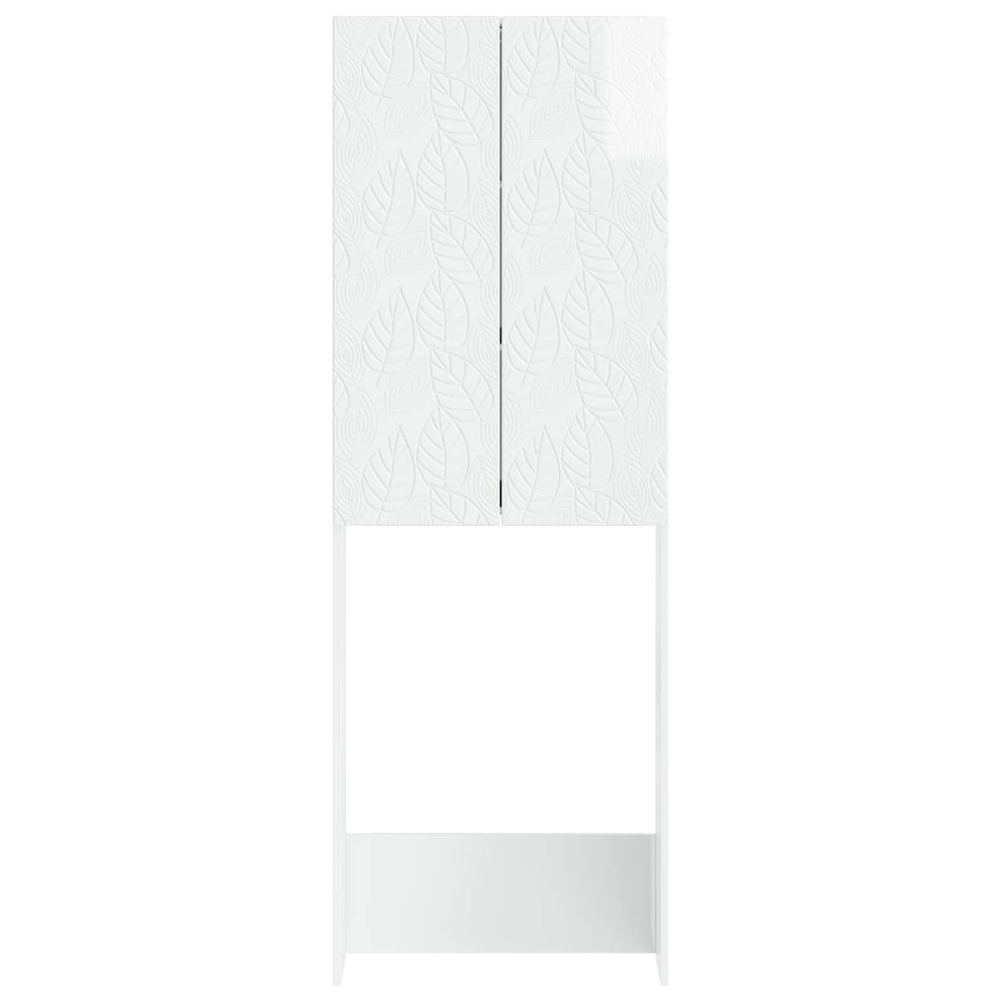 Toalett skap DELFT Høgglans hvit 66 x 25,5 x 190 cm