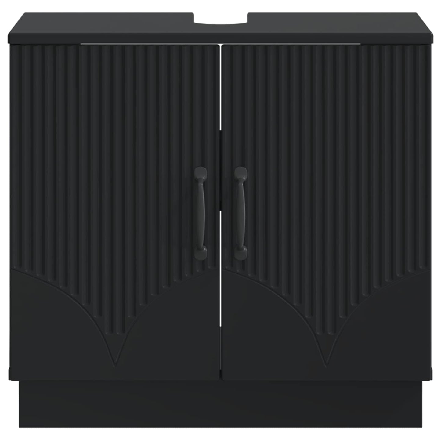 Baderomsvaskeskap HOORN Svart 59,5 x 31,5 x 56 cm