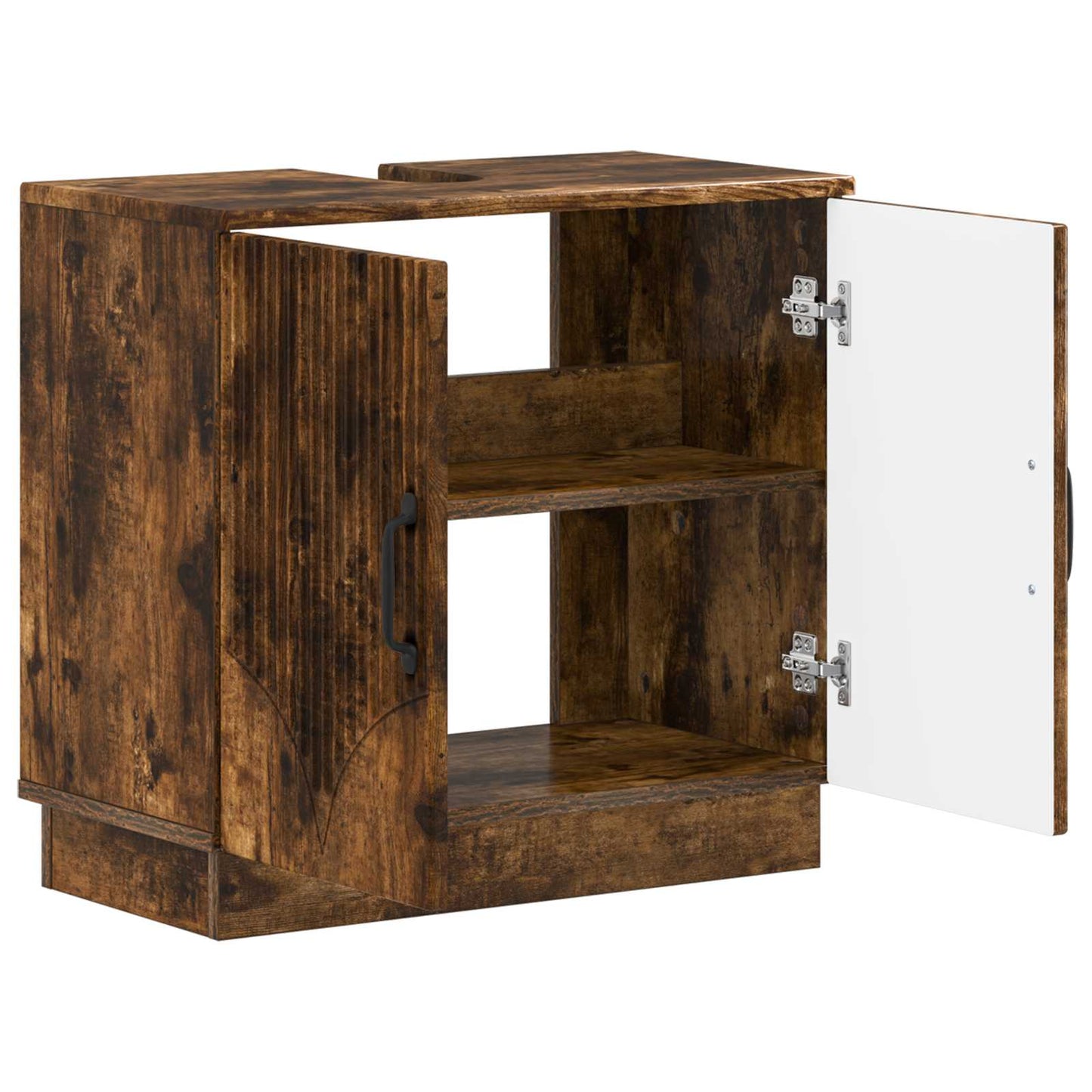Baderomsvaskeskap HOORN Røkt Eik 59,5 x 31,5 x 56 cm