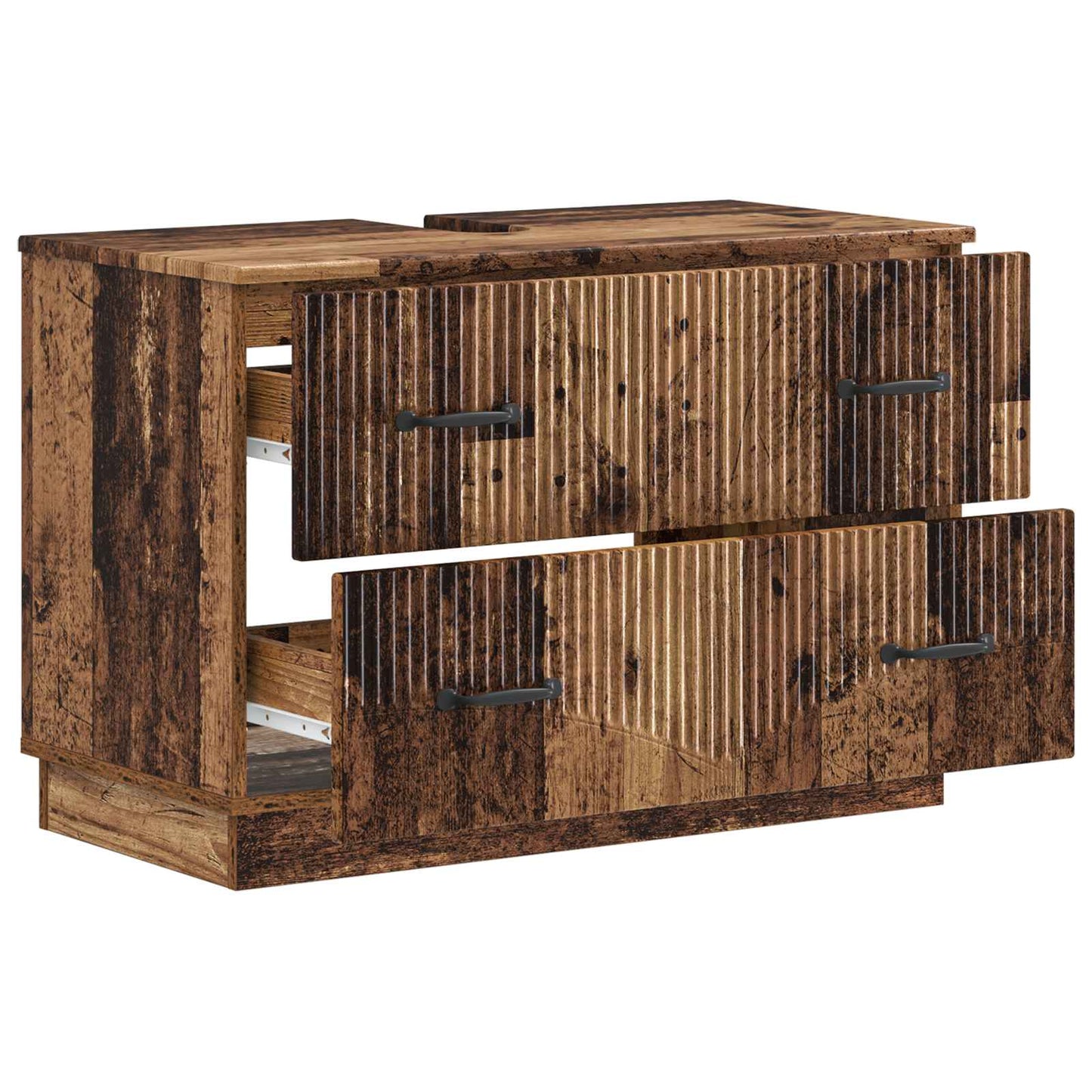 Baderomsvaskeskap HOORN Gammelt tre 82 x 41 x 56 cm