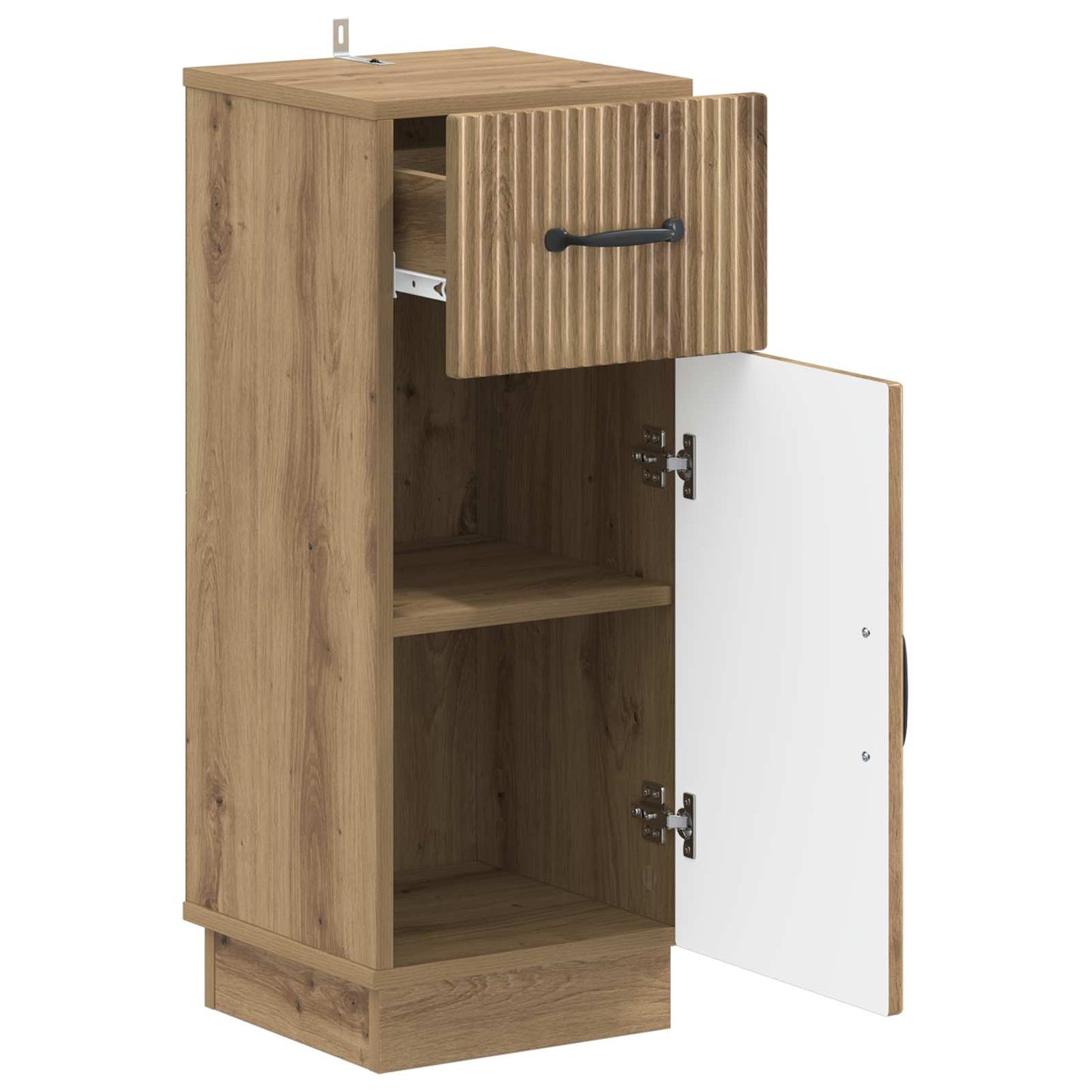 Baderom Oppbevaringsskap HOORN Artisan eik 30 x 31 x 77 cm