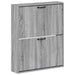 Vegghengt skoskap HOORN 71 x 17 x 86 cm Konstruert tre