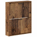 Vegghengt skoskap HOORN 71 x 17 x 86 cm Konstruert tre