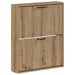 Vegghengt skoskap HOORN 71 x 17 x 86 cm Konstruert tre