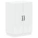 Sko Skap HOORN 59,5 x 39,5 x 87 cm Konstruert tre Hvit